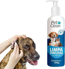 Limpa Orelhas PetClean™ | Para Cachorro e Gato